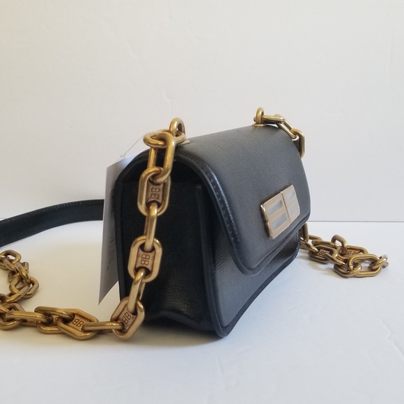 Balenciaga Gossip XS Leather Crossbody Shoulder Bag Black - Picture 8 of 16